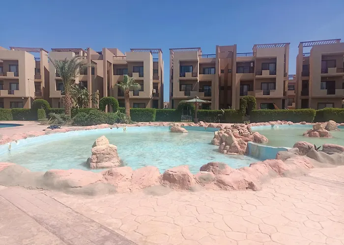 شاليه 'ground With A Lagoon And Pool View In Blue Pay Assia 'families Only