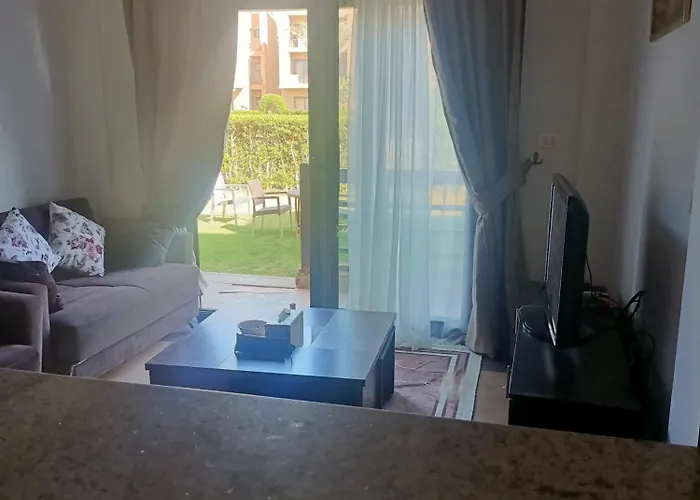 شاليه 'ground With A Lagoon And Pool View In Blue Pay Assia 'families Only