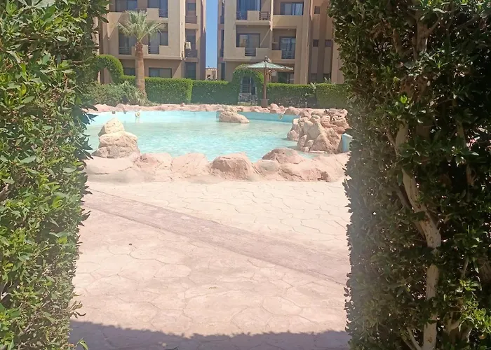 شاليه 'ground With A Lagoon And Pool View In Blue Pay Assia 'families Only *