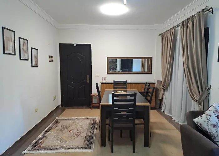 شاليه 'ground With A Lagoon And Pool View In Blue Pay Assia 'families Only عين السخنة