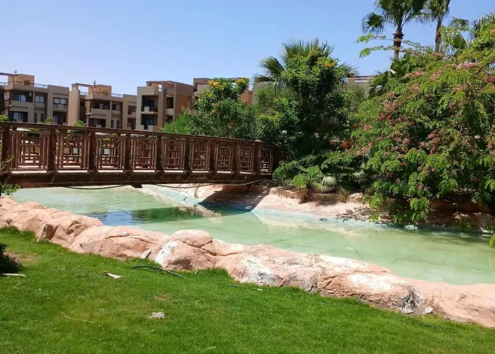 'ground With A Lagoon And Pool View In Blue Pay Assia 'families Only * عين السخنة