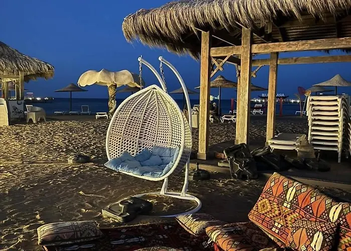 'ground With A Lagoon And Pool View In Blue Pay Assia 'families Only شاليه