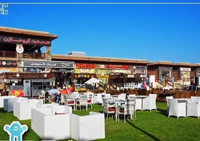 'ground With A Lagoon And Pool View In Blue Pay Assia 'families Only * عين السخنة