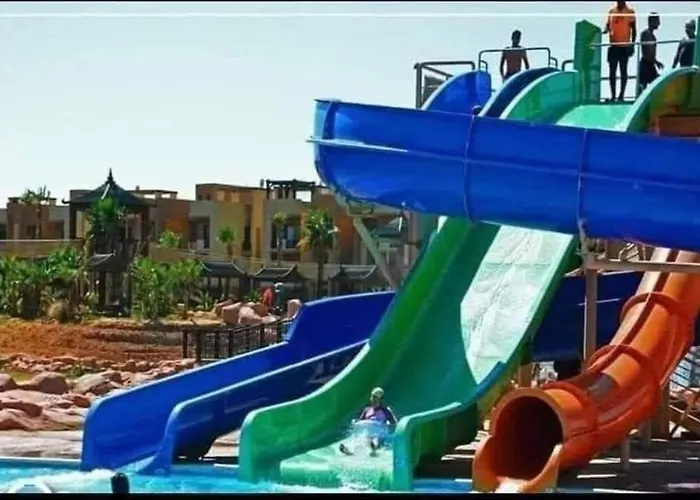 'ground With A Lagoon And Pool View In Blue Pay Assia 'families Only عين السخنة